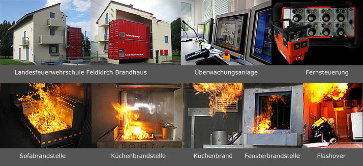 Fire Training Building LFWS Feldkirch